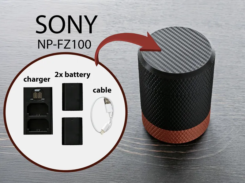 Battery pack Sony NP-FZ100 (battery case)