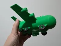 Single Colored Cargo Plane - A1 mini