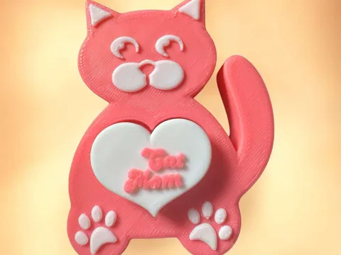 Cat Mom desk buddy fidget clicker