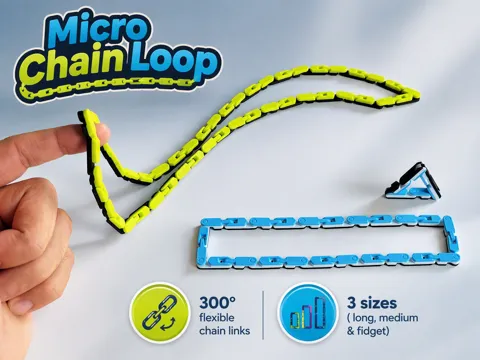 Modelo para impresión 3D: Micro Chain Loop — referencia de MakerWorld