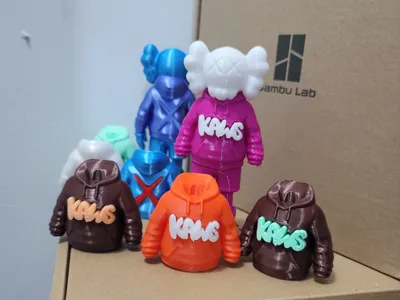 NO ams + splited Kaws Companion color less support