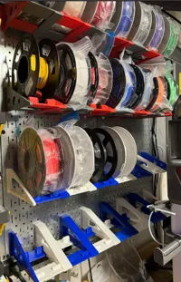 3 Spool Holders: 0.2mm layer, 2 walls, 5% infill