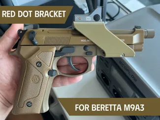 Berreta M9A3 Airsoft Relex Red Dot Sight Bracket