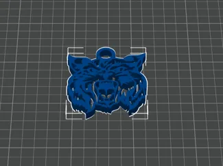 Bobcat Keychain