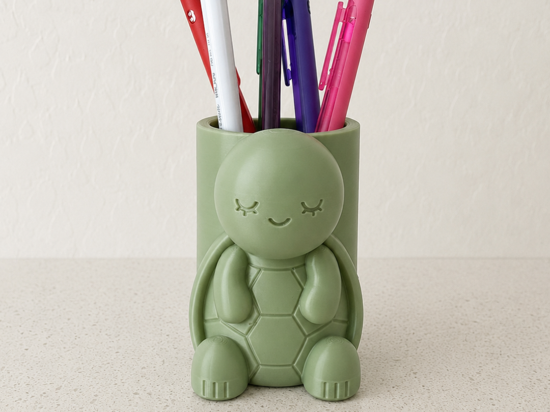 Cute Turtle Pen Cup | No AMS