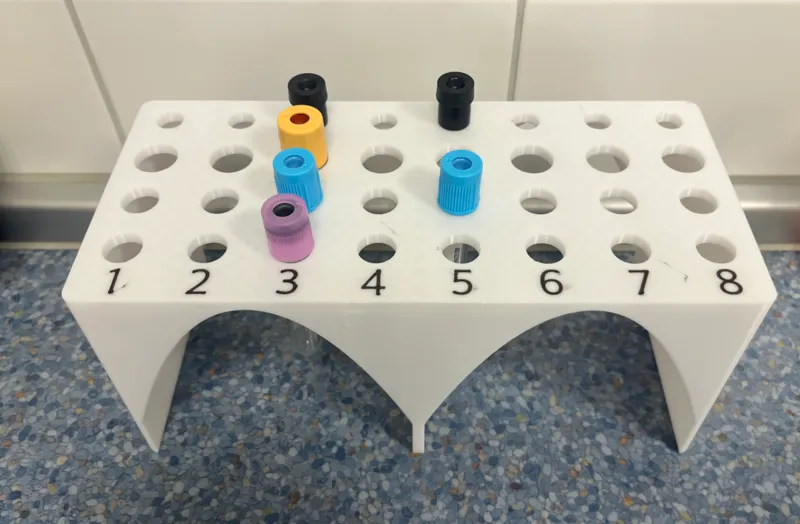 Lab tube holder