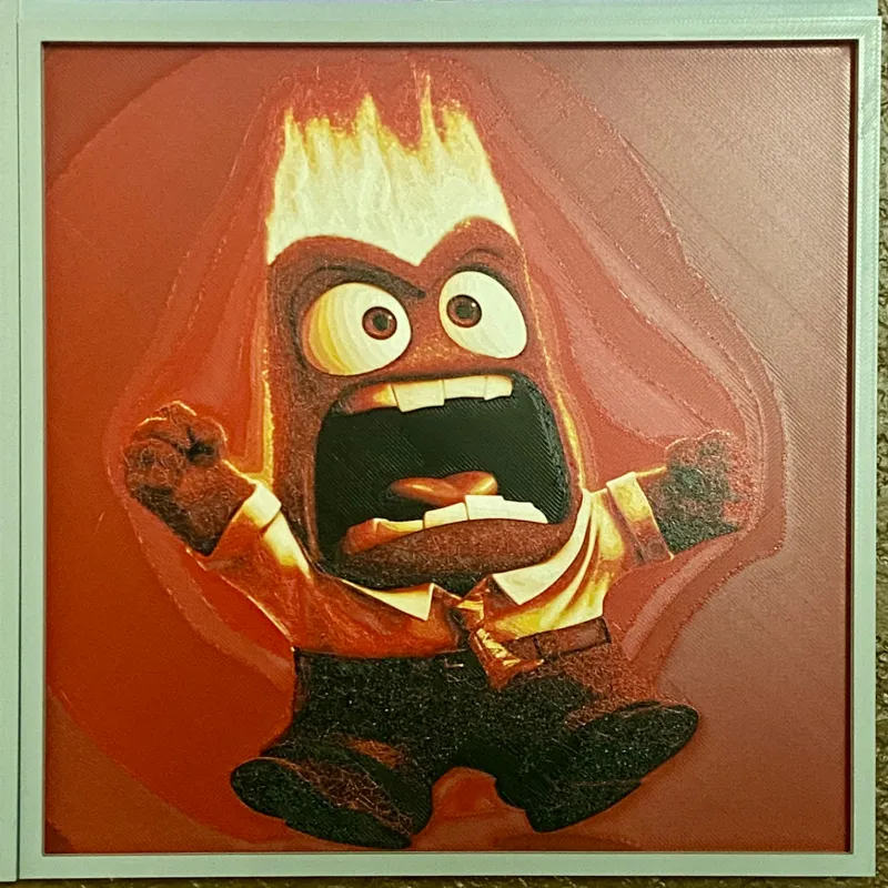 HueForge Inside Out Anger
