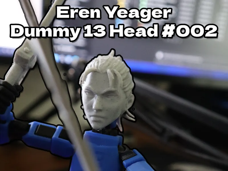 Eren Yeager Head for Dummy 13 #002