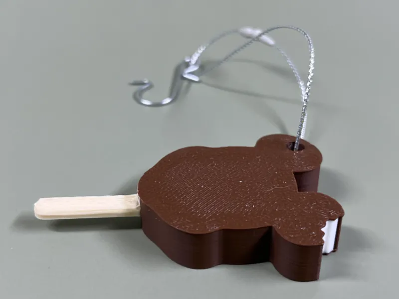 Mickey Mouse Ice Cream Bar Ornament