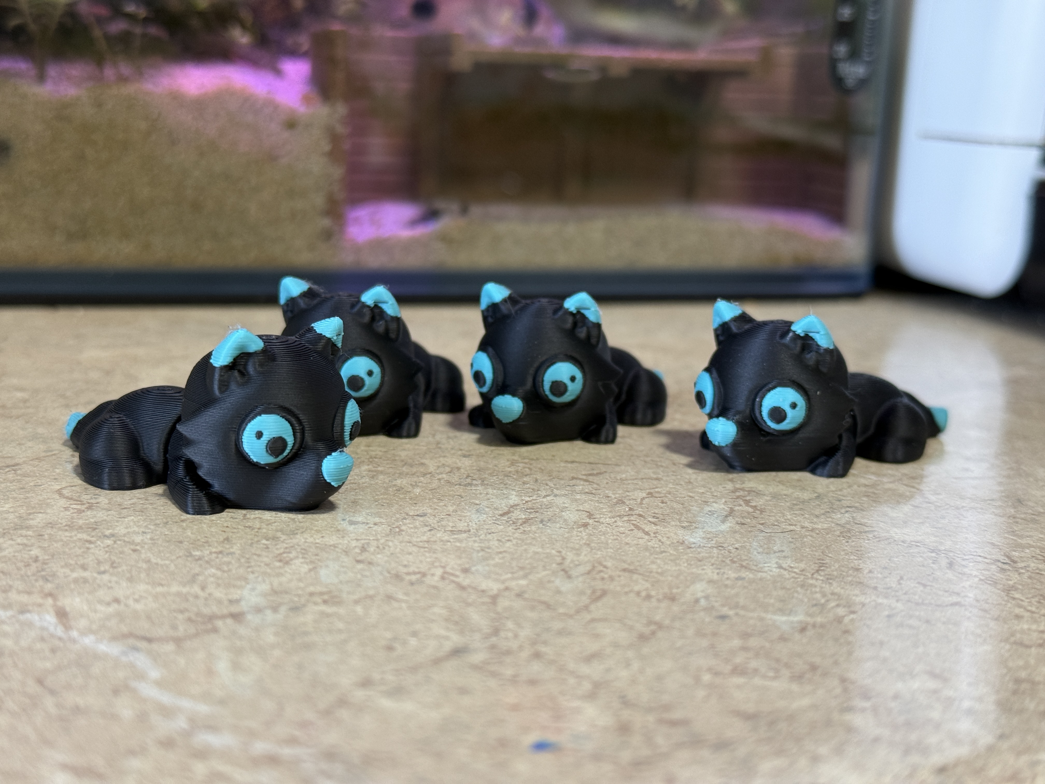 Miniatura 2 do modelo 3D Flexi Mini Wolf