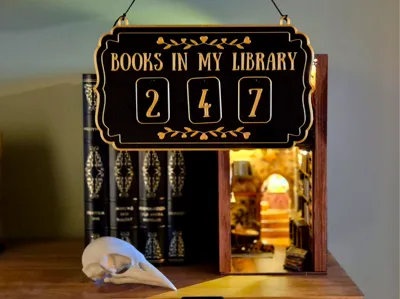 Book Counter | Books Read This Year 
