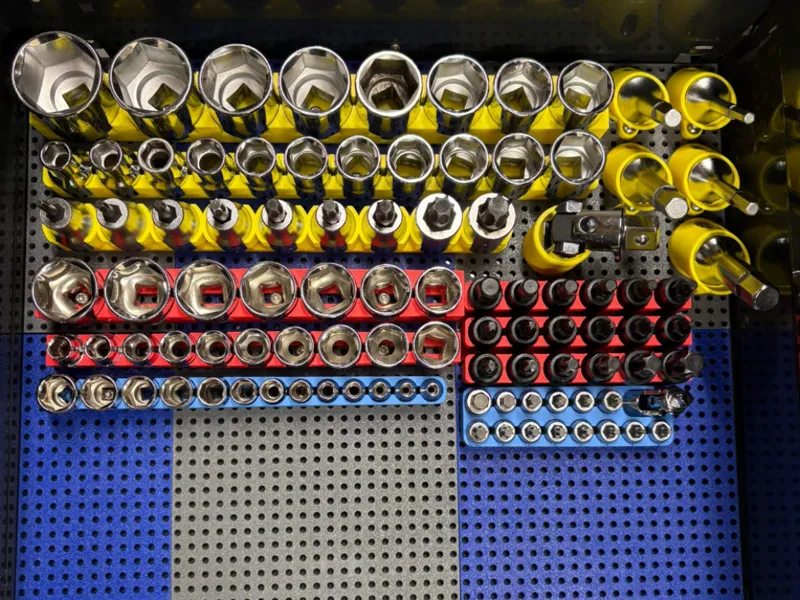 Sockets holder for TOOLGRID 