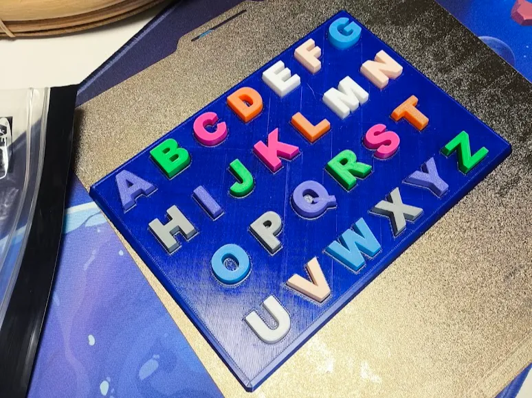 3D Letter Board: Learn&Develop Through Play