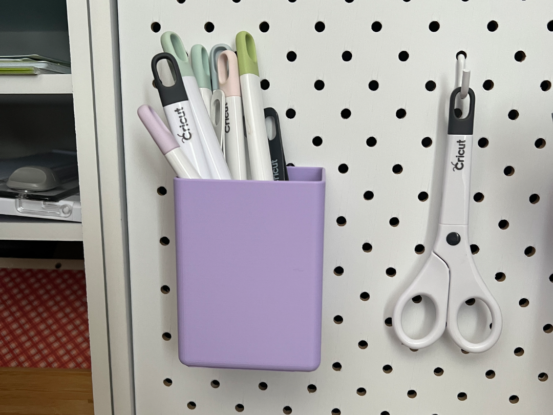 32mm Peg Board Box - Simply Tidy 3in x 3in x 4in