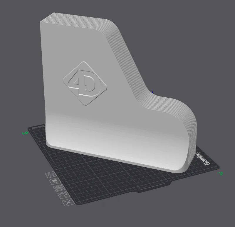 Modern 12x Build Plate Holder Tall