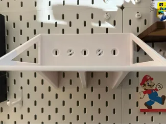 Extra Heavy-Duty Bookshelf for IKEA Skadis