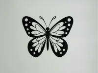 Papillon - décoration murale — photo 1
