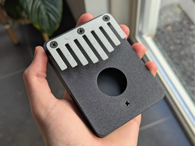 Tiny 8 Key Kalimba Prototype