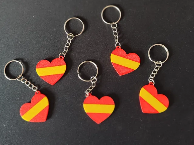 LLAVERO ESPAÑA - PENDIENTES