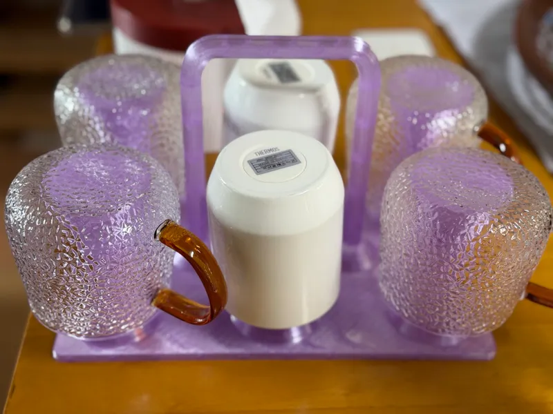 Upside-down Hanger for 6 or 4 cups