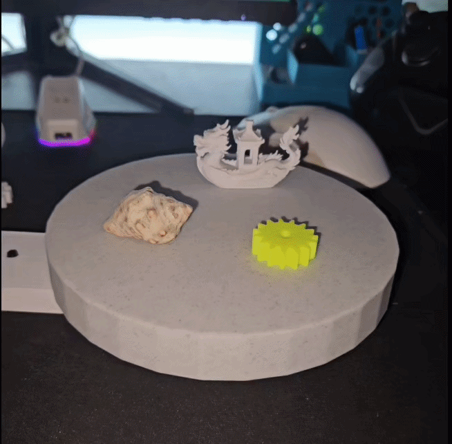 Manual and Motorized Rotating Stand