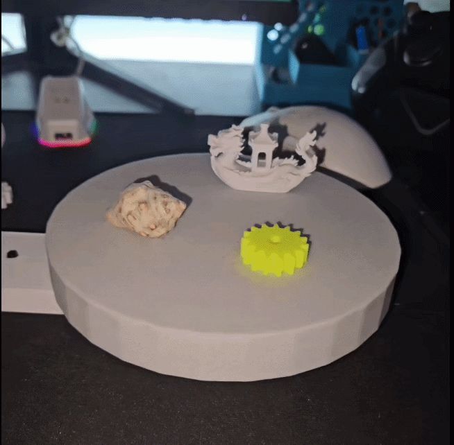 Manual and Motorized Rotating Stand