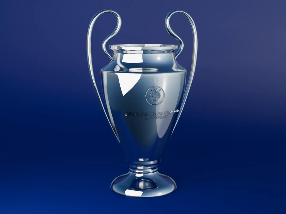 Réplique du trophée de la Ligue des champions