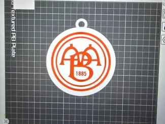Aab Fodbold Halskæde / Aab Football Necklace