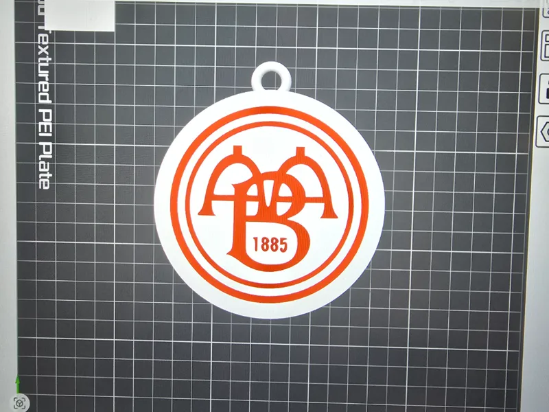 Aab Fodbold Halskæde / Aab Football Necklace