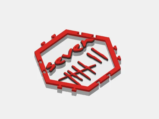 Seven Hexagon Sign
