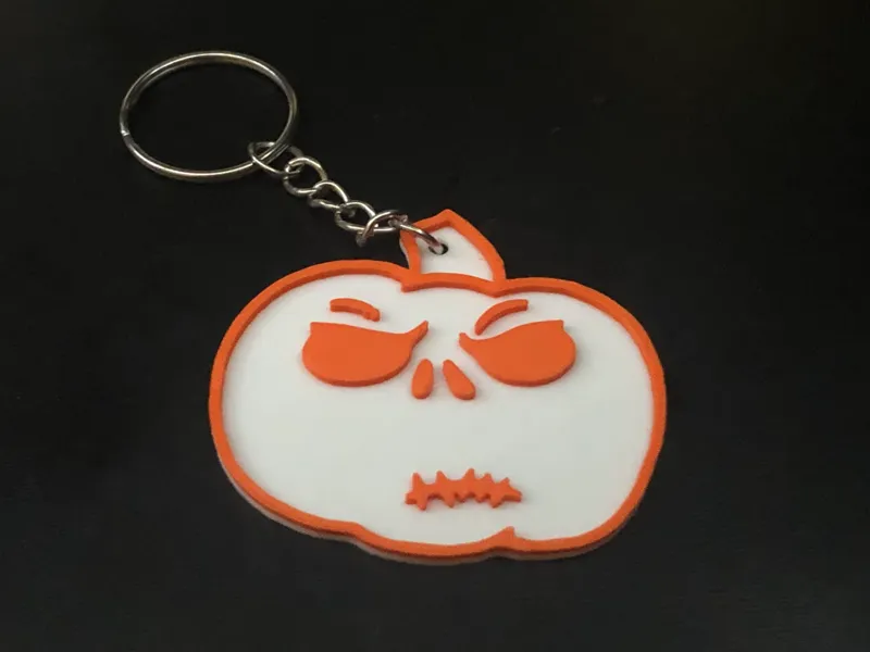 Jack-o-keychain - Cranky Scowl