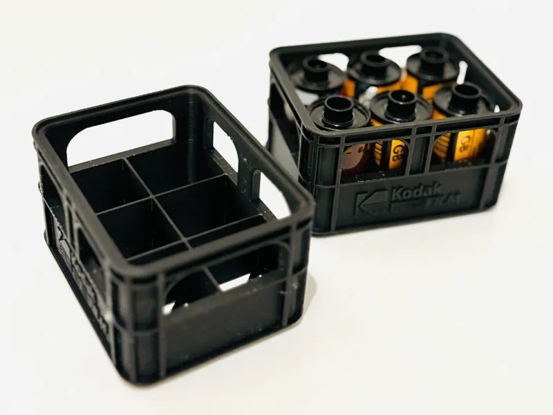 35mm Film Crate Stackable - Beer Crate Style