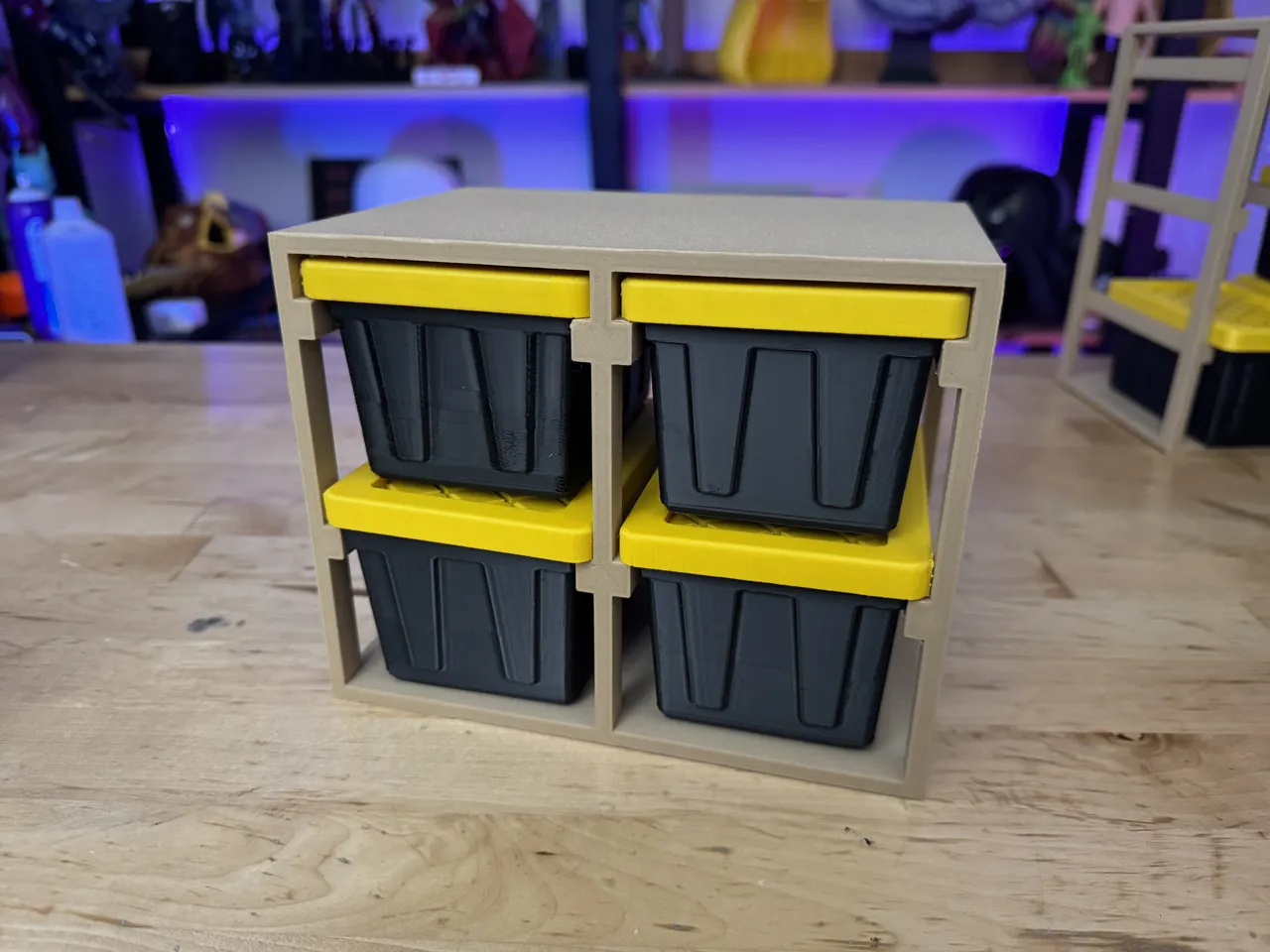 Teeny Storage Rack for the Lowes Teeny Tote Bins view 2