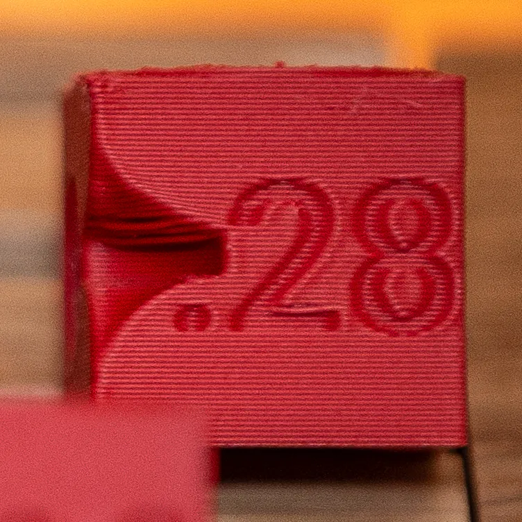 New Version Calibration Cube Profiles with different layer heights by