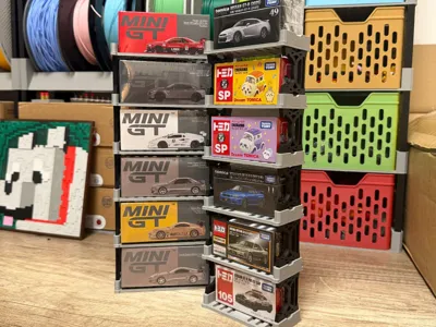 V2 Modular Display Stand | Tomica, Mini gt, Takara