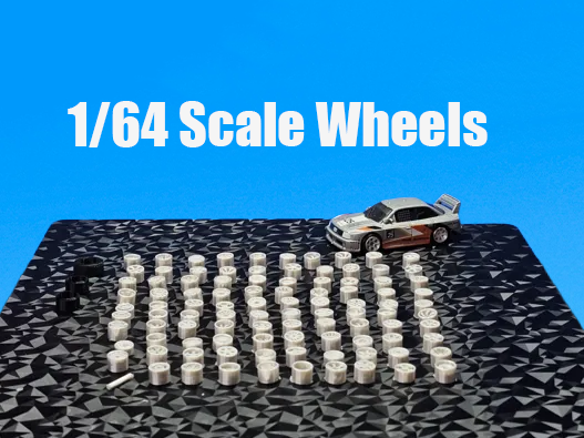 The Ultimate collection of rims and tires 1/64
