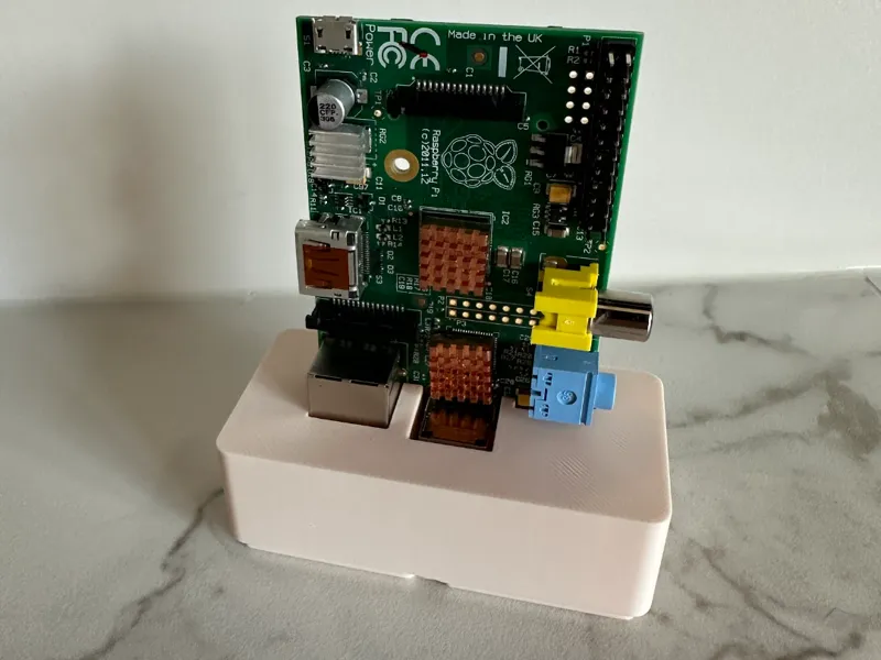 Gridfinity Holder for a Raspberry PI B (2011)