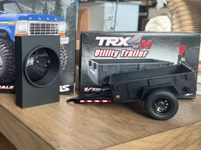 TRX4M Trailer Can Holder