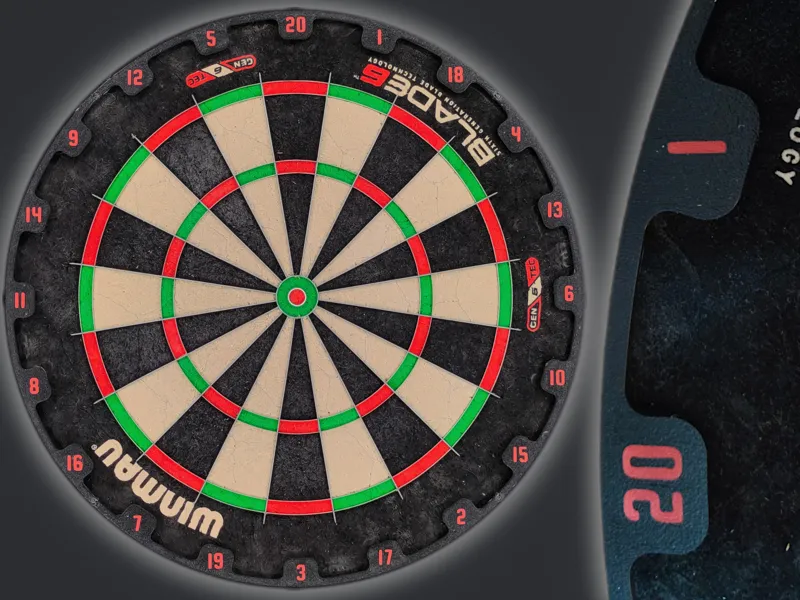 Dart Board Number Ring (TOR-Style)