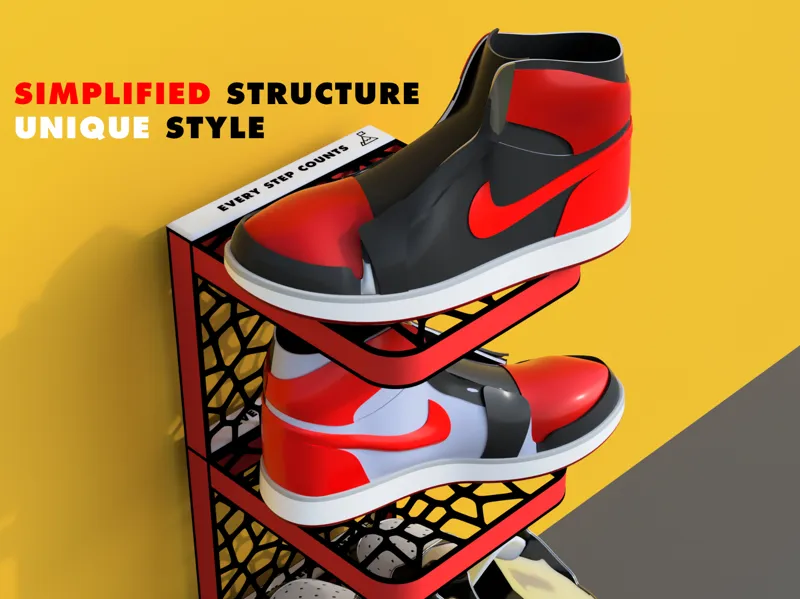 EVERY STEP COUNTS: The Modern Shoe Rack for Makers