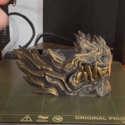 Samurai Dragon Mask
