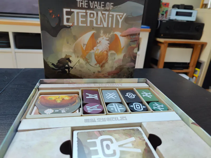 Organizer for The Vale of Eternity + Artifacts