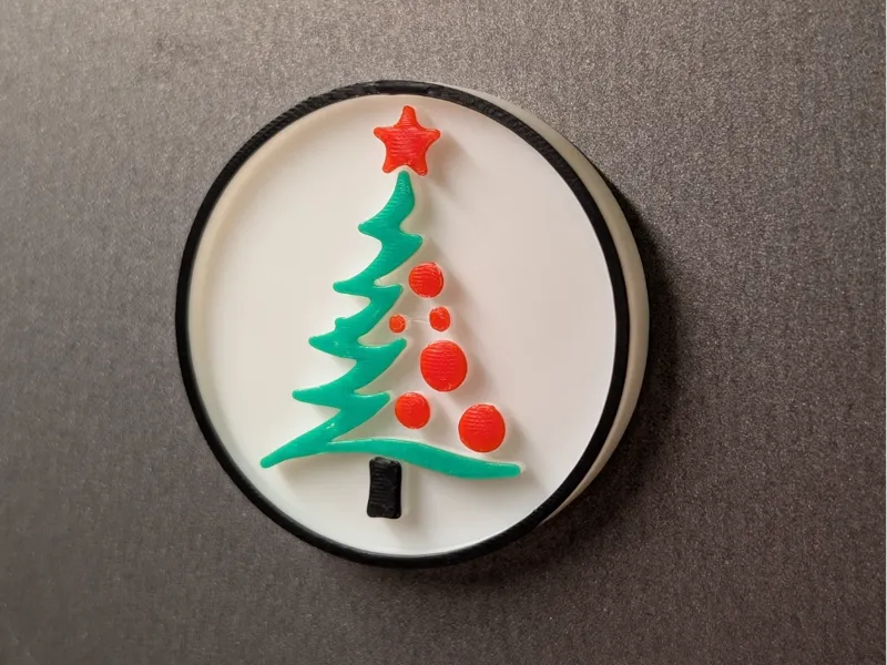 Christmas Tree Fridge Magnet