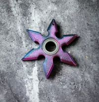 Porte-clés shuriken anti-stress — photo 1