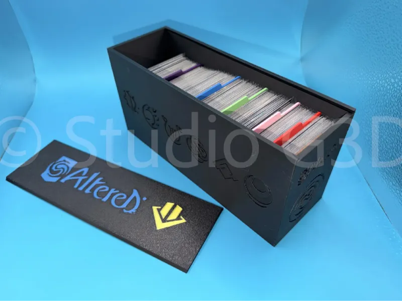 Boîte de rangement de Cartes Altered