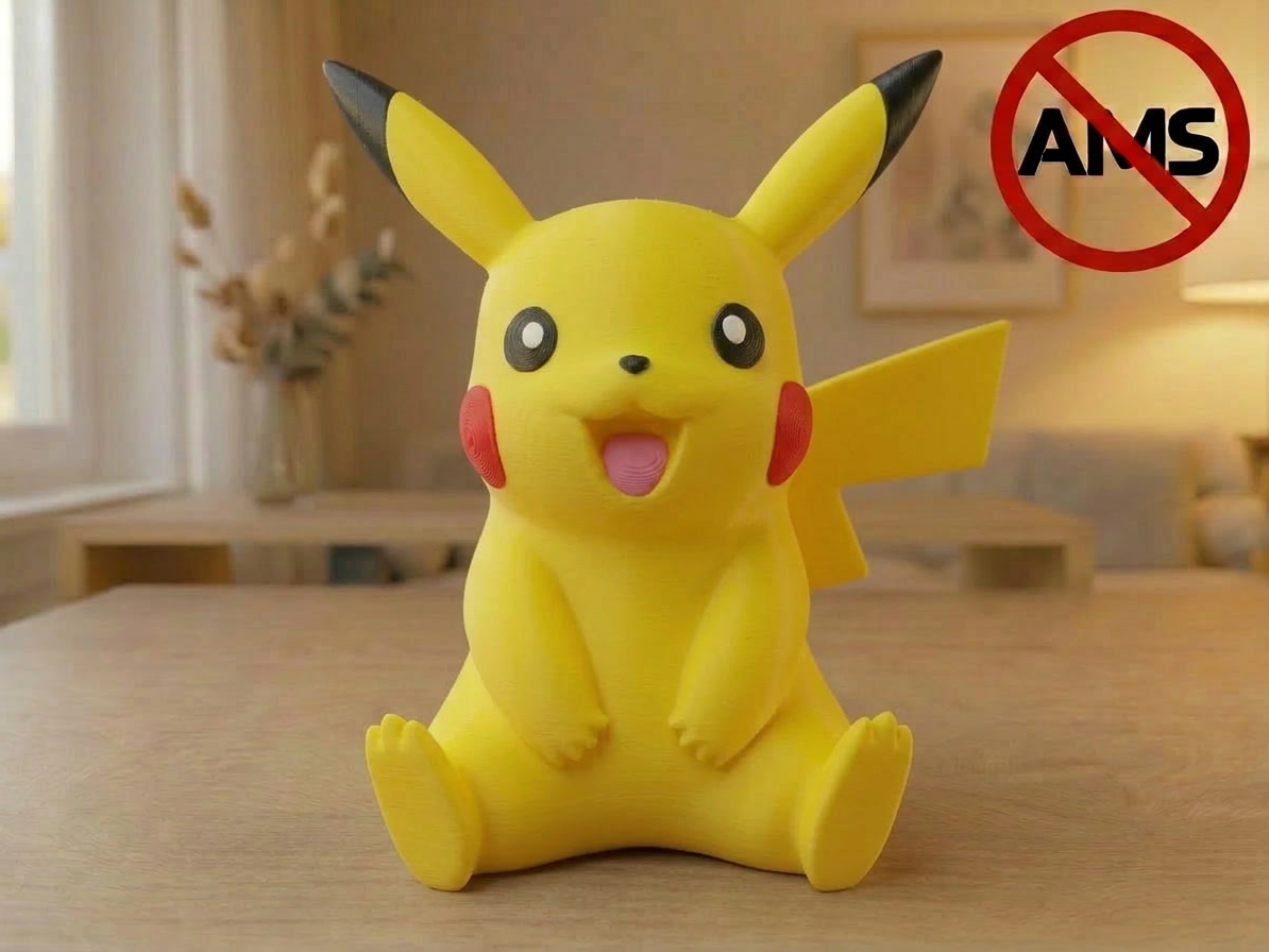 Pikachu – Figurine (AMS + No AMS Versions)