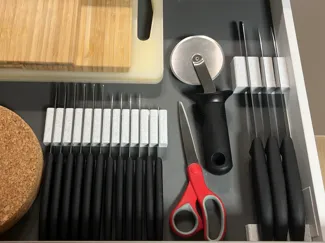 [Anpassbar] Messerhalter für die Schublade 