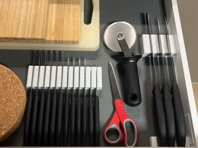 [Customizable] Knife Holder for Drawer