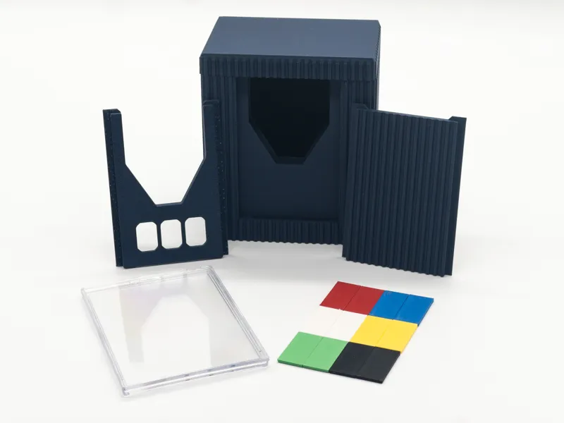 TCG Deckbox SYSTEM with Modular Faceplates
