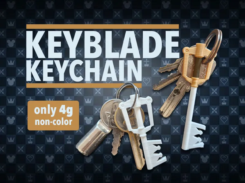 Keyblade Keychain